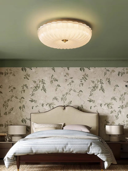 Soft Glass Pendant Light Modern Ceiling Fixture