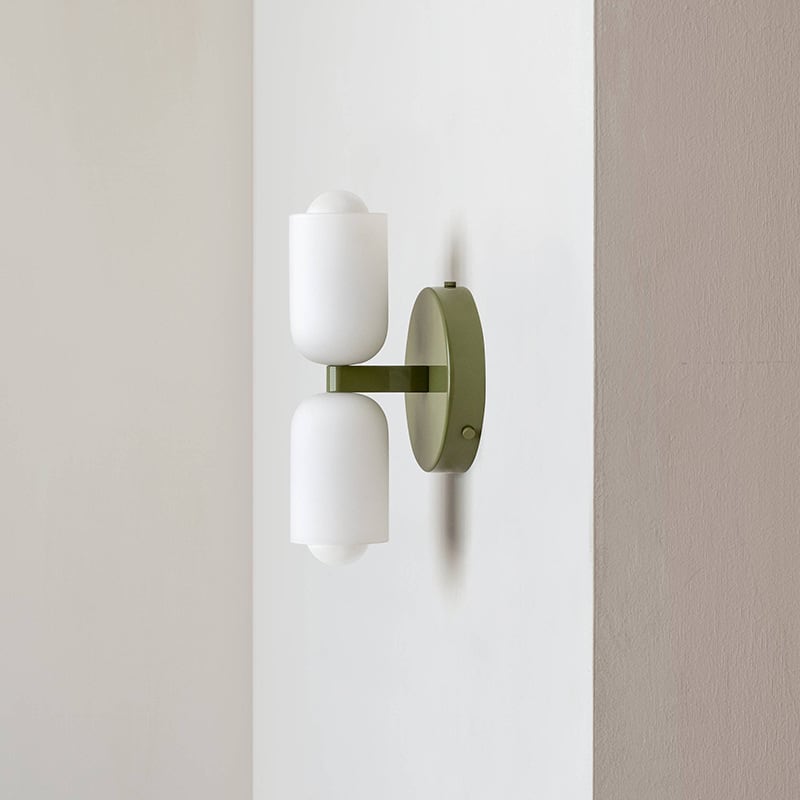 Modern Glass Sconce Candle Holder