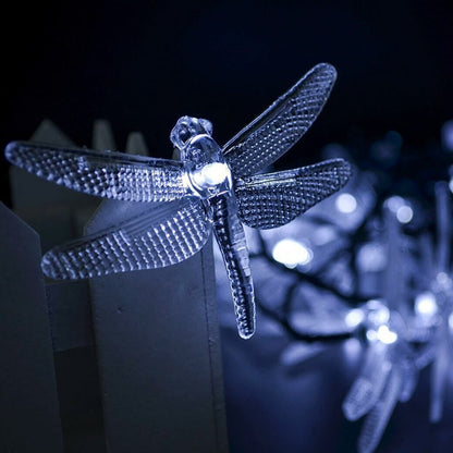 Colorful Solar Powered Waterproof String Fairy Lights