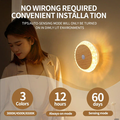 Easy Install LED Motion Sensor Night Light