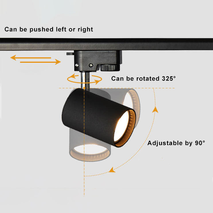 Contemporary 3 Head LED Adjustable Ceiling Spotlight