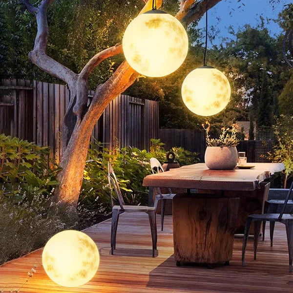 Weatherproof Solar Powered Globe Lanterns