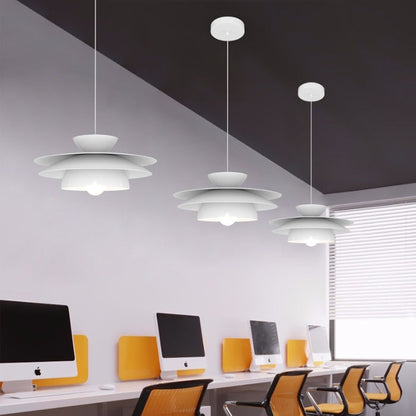 Stylish Round White Ceiling Pendant Light