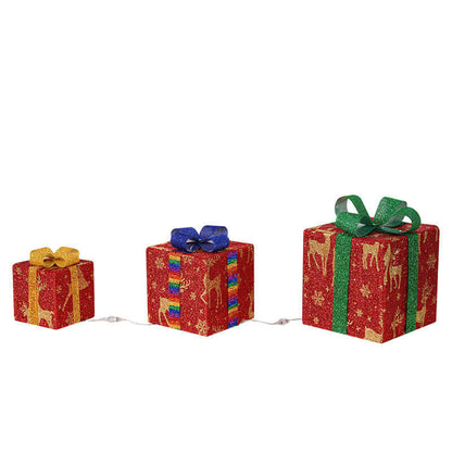 Bright Holiday Christmas Yard Decorations Set
