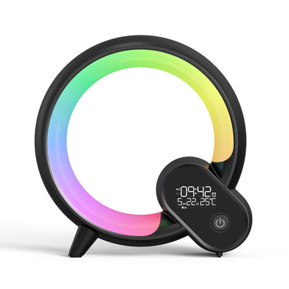 Smart LED Wake Up Alarm Clock with Bluetooth Speaker