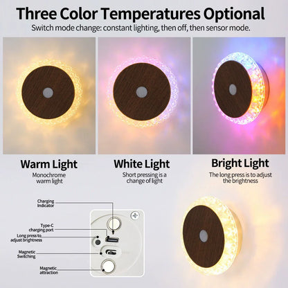 Easy Install LED Motion Sensor Night Light