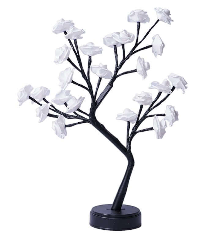 Romantic Rose Table Lamp USB Night Light