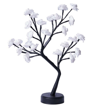 Romantic Rose Table Lamp USB Night Light