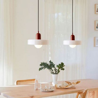 Vibrant Colourful Glass Drop Lamp