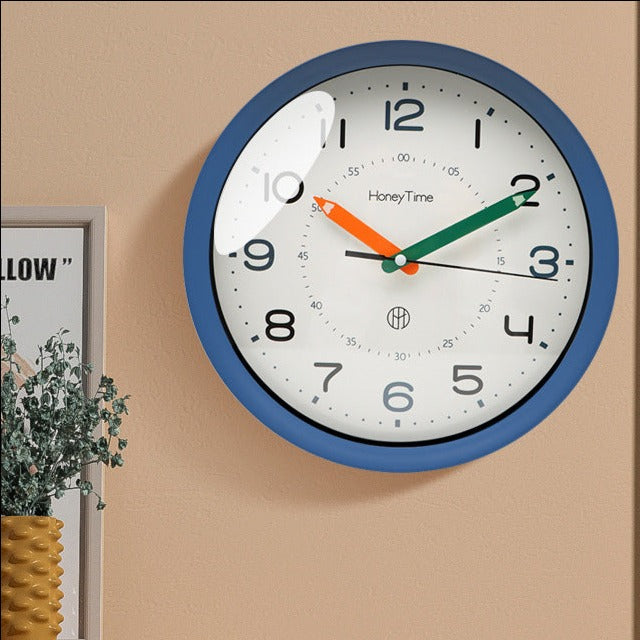 Quiet Kids Room Silent Wall Clock