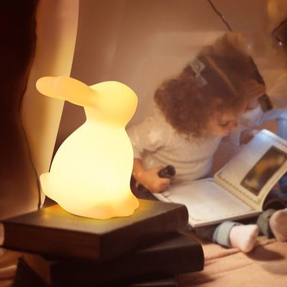 Stylish Cute Bunny LED Nightstand Lamp