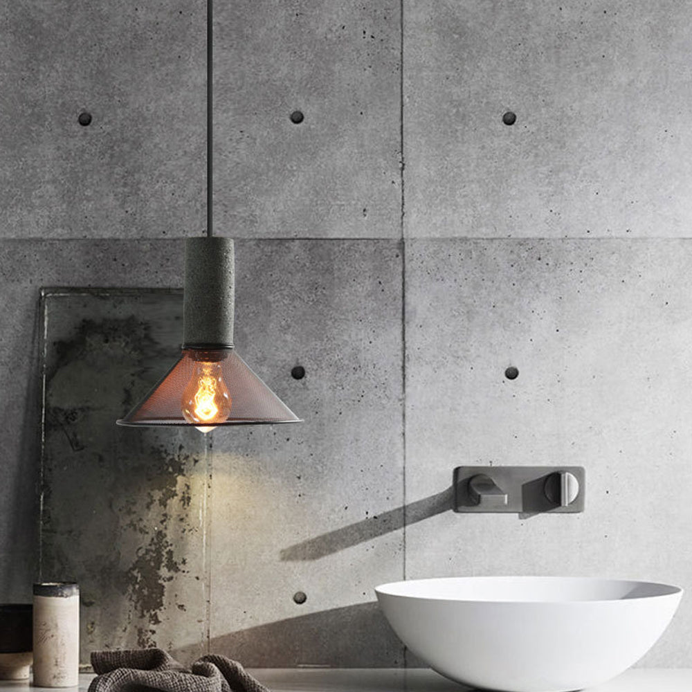 Sleek Metal Pendant Light Fixture