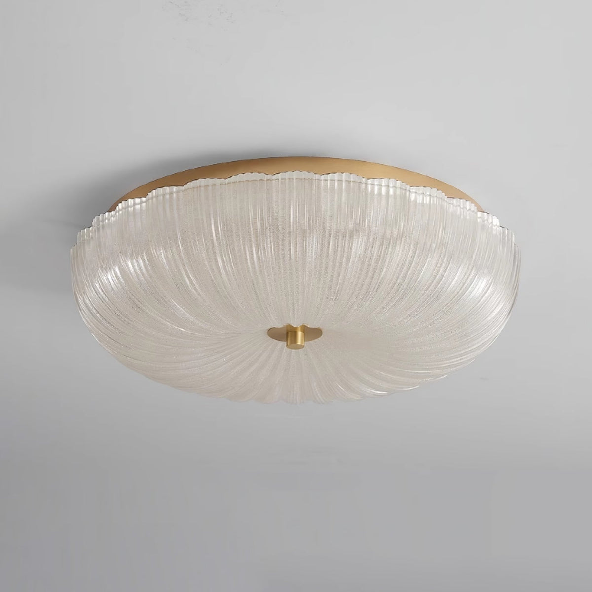 Soft Glass Pendant Light Modern Ceiling Fixture