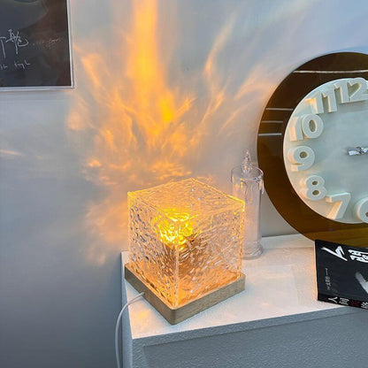 Colorful USB LED Water Wave Night Lamp