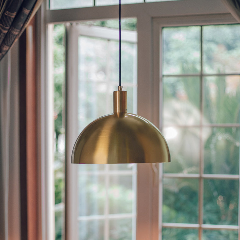 Classic Gold Globe Pendant Light