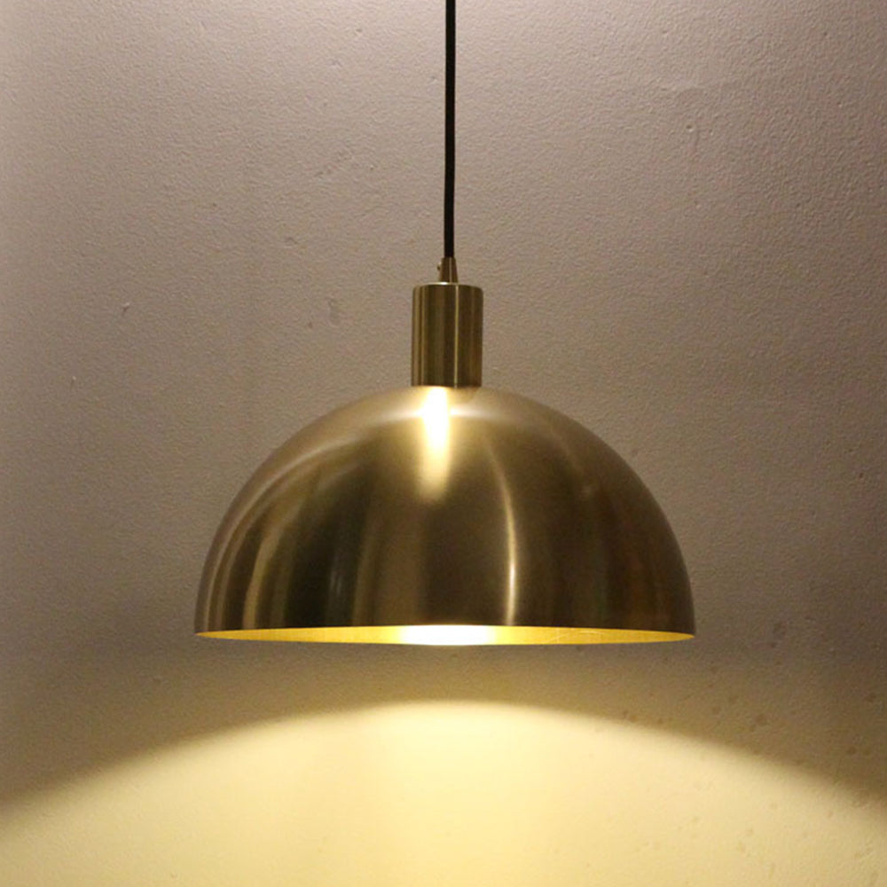 Classic Gold Globe Pendant Light