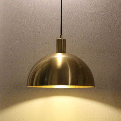 Classic Gold Globe Pendant Light