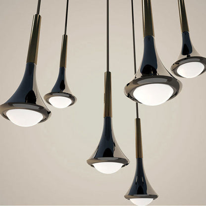 Elegant Crystal Drop LED Ceiling Light