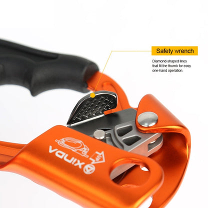 Durable Outdoor Rock Climbing Rope Clamp for 8-12mm Ropes