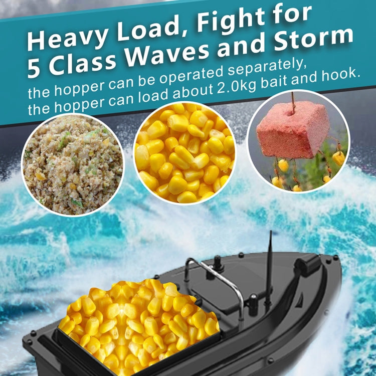 Remote Control Fishing Boat 2kg Capacity 500M Range