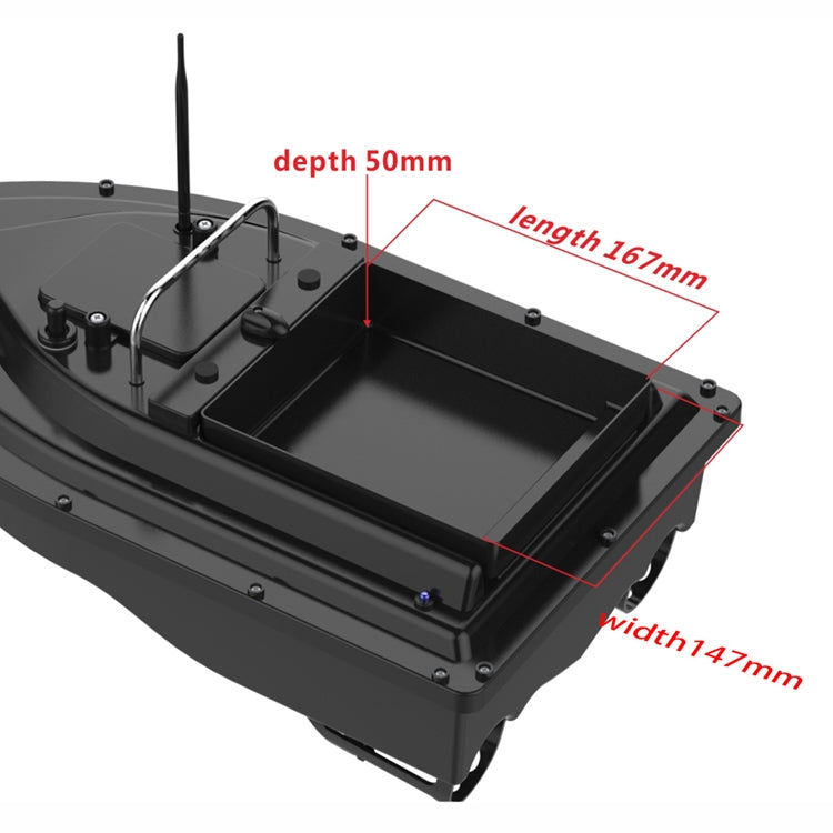 Remote Control Fishing Boat 2kg Capacity 500M Range