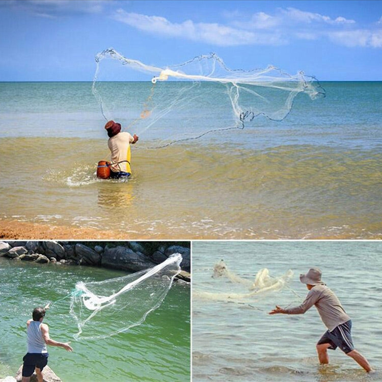 Portable 360 Degree Fishing Casting Net