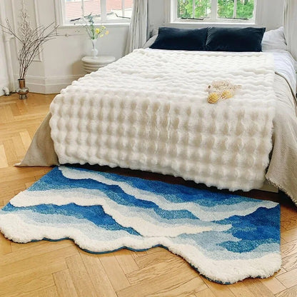 Coastal Blue Area Rug - Cofik