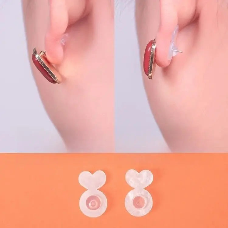 Comfort Earring Backs - Secure Hold For Heavy Earrings