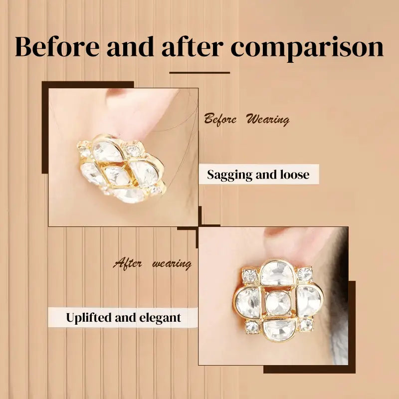 Comfort Earring Backs - Secure Hold For Heavy Earrings