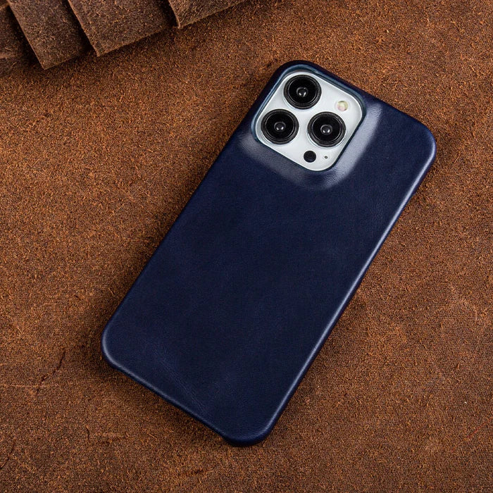 Premium Leather Protective iPhone Case
