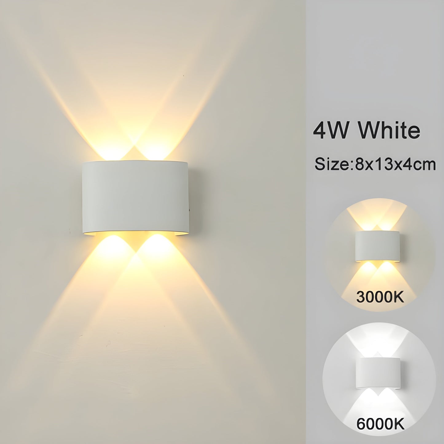 Bright Outdoor Indoor LED Wall Lights