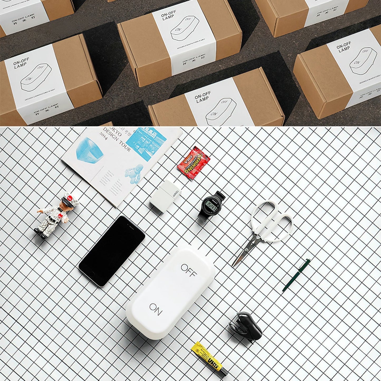 Auto Sensor Night Light with Battery