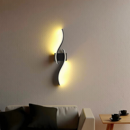 Smart Wireless Black LED Light Fixture