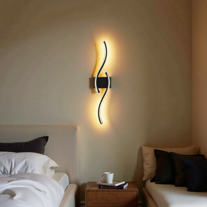 Smart Wireless Black LED Light Fixture