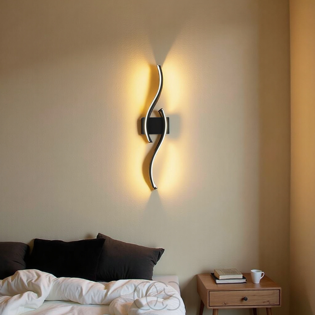 Smart Wireless Black LED Light Fixture