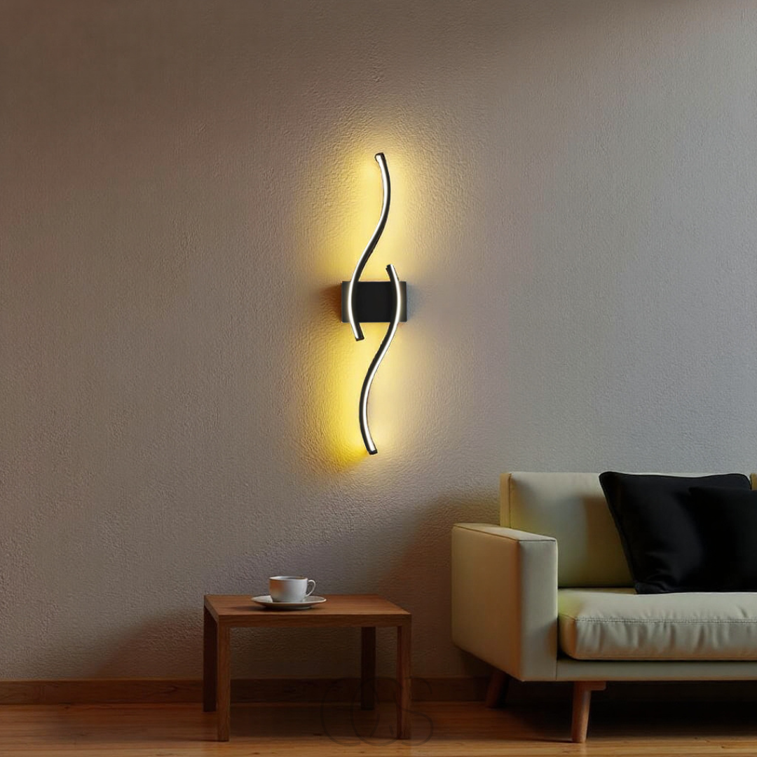 Smart Wireless Black LED Light Fixture - Cofik