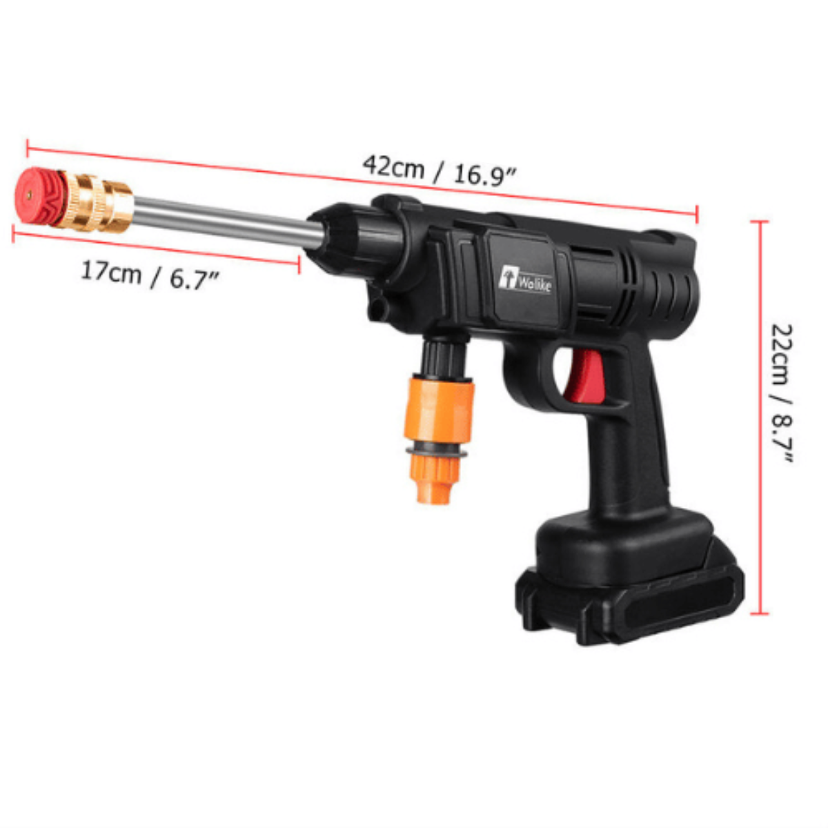 Powerful Portable Pressure Washer Kit