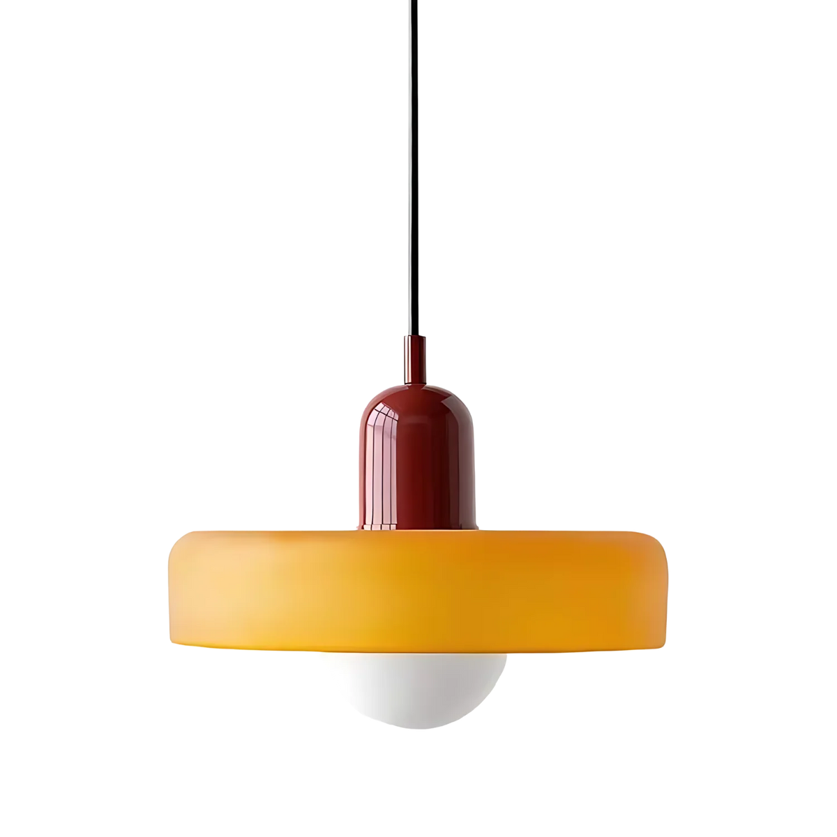 Elegant Metal Glass Pendant Light