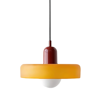Elegant Metal Glass Pendant Light