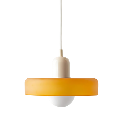 Elegant Metal Glass Pendant Light