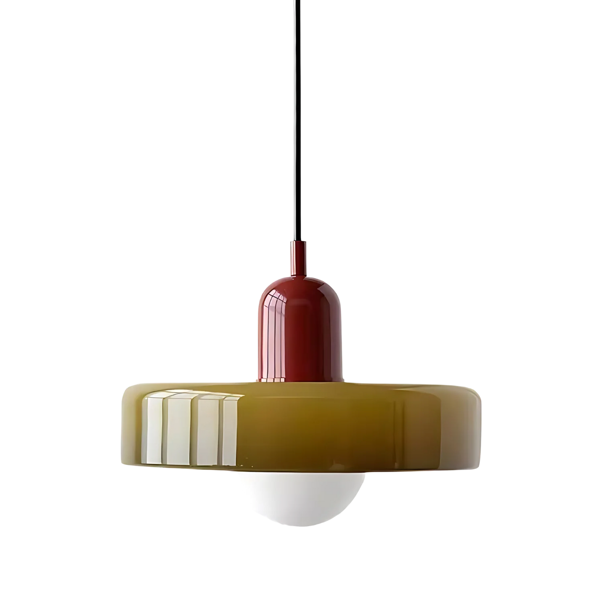 Elegant Metal Glass Pendant Light