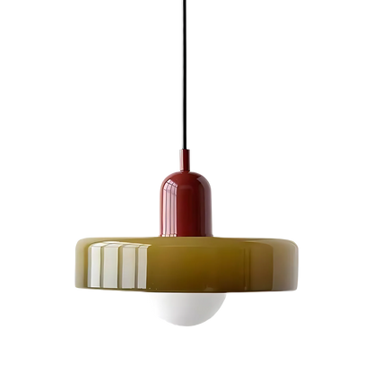 Elegant Metal Glass Pendant Light