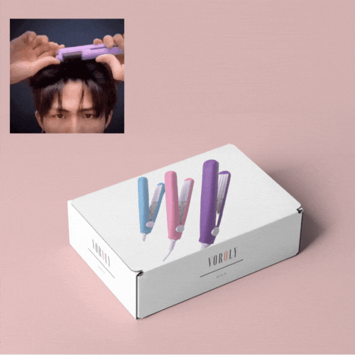 Compact Travel Curling Iron Set - Cofik