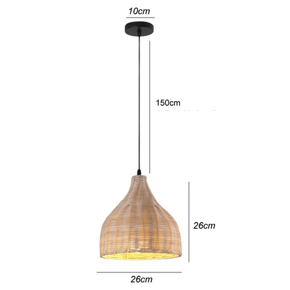 Natural Bamboo Hanging Light