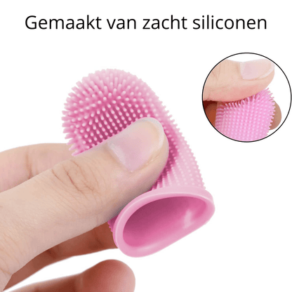 Easy Pet Dental Care Silicone Finger Brush