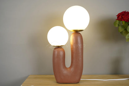 Rustic Metal Office Desk Lamp