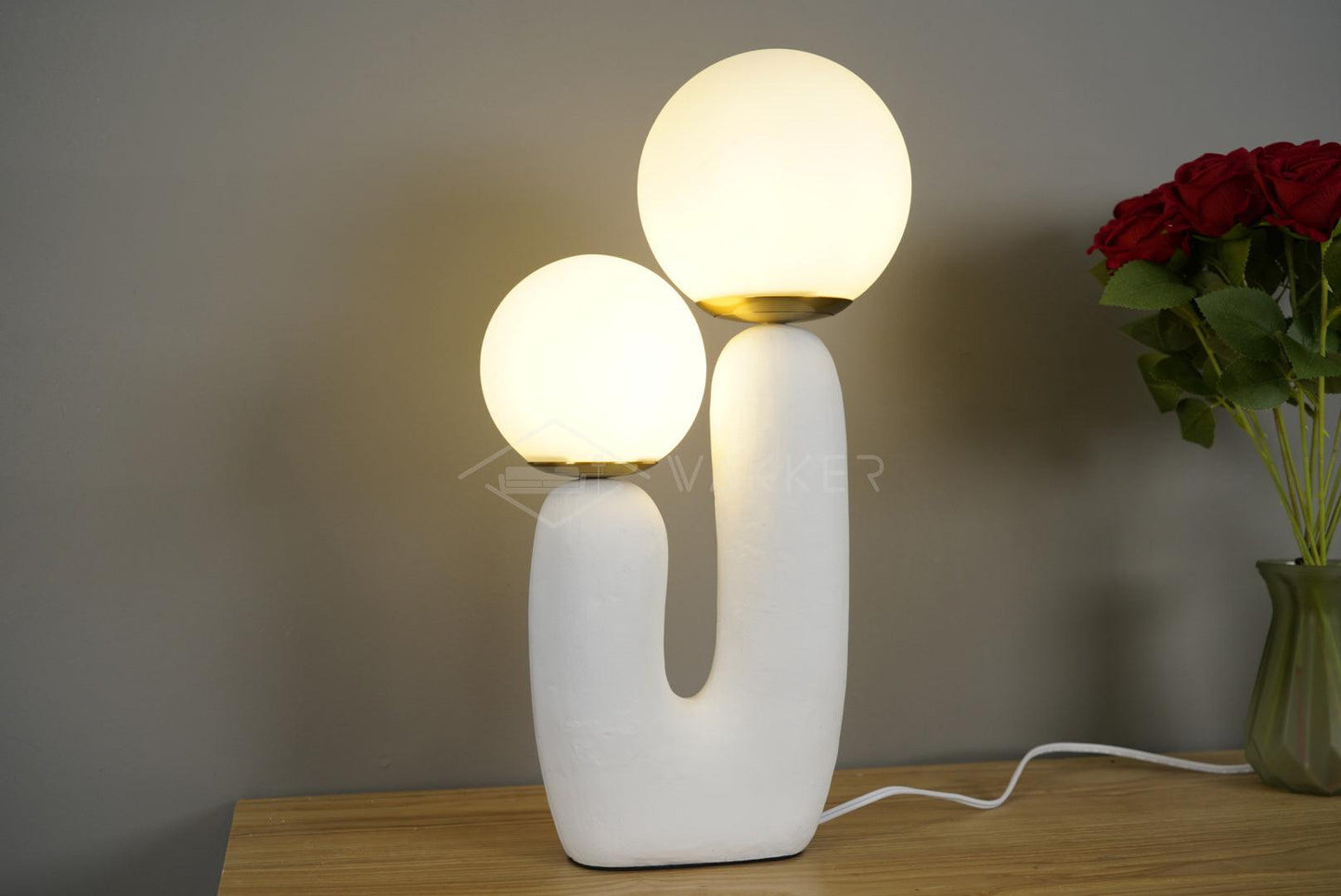 Rustic Metal Office Desk Lamp