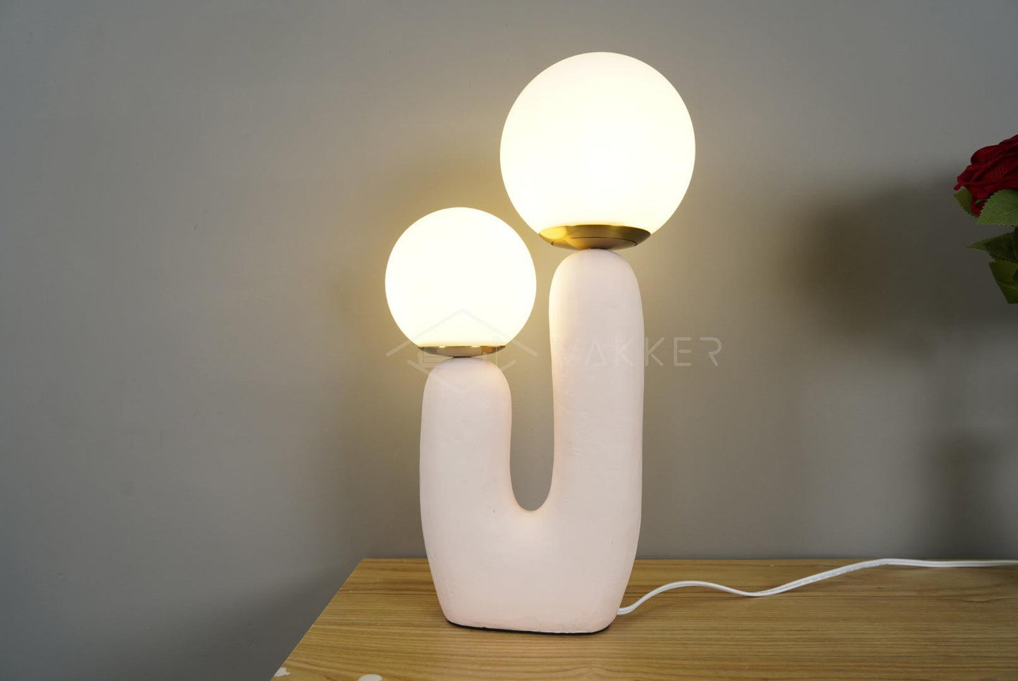 Rustic Metal Office Desk Lamp