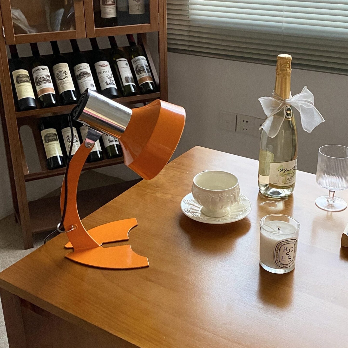 Vibrant Yellow Desk Lamp