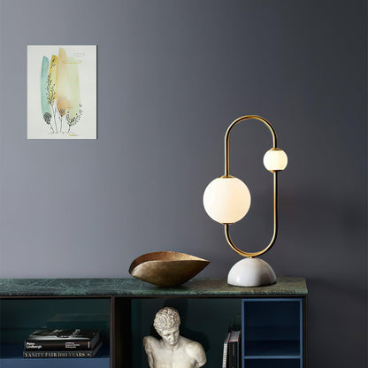 Dual Adjustable Desk Lamp 11'